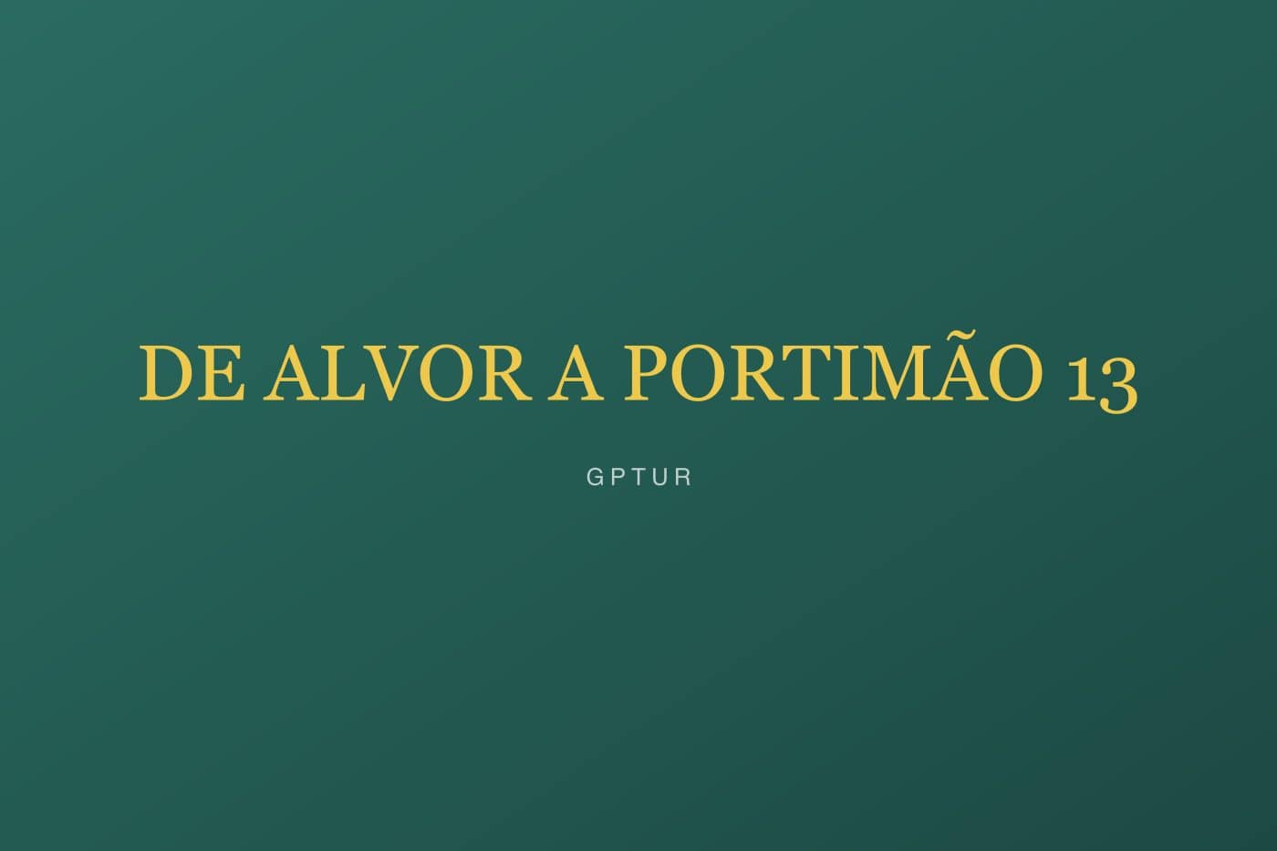 DE ALVOR A PORTIMÃO 13