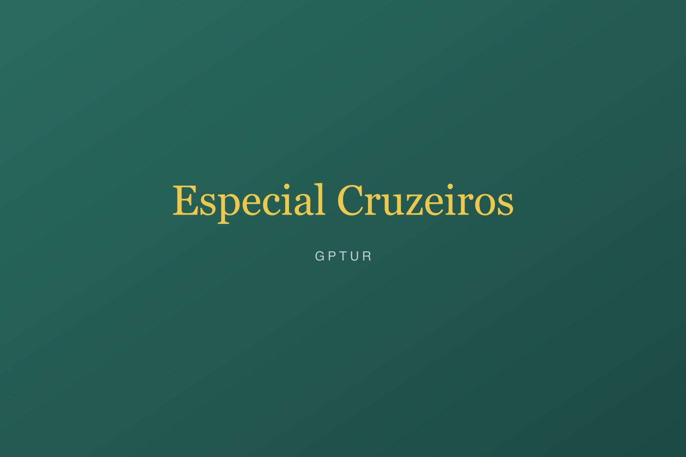Especial Cruzeiros